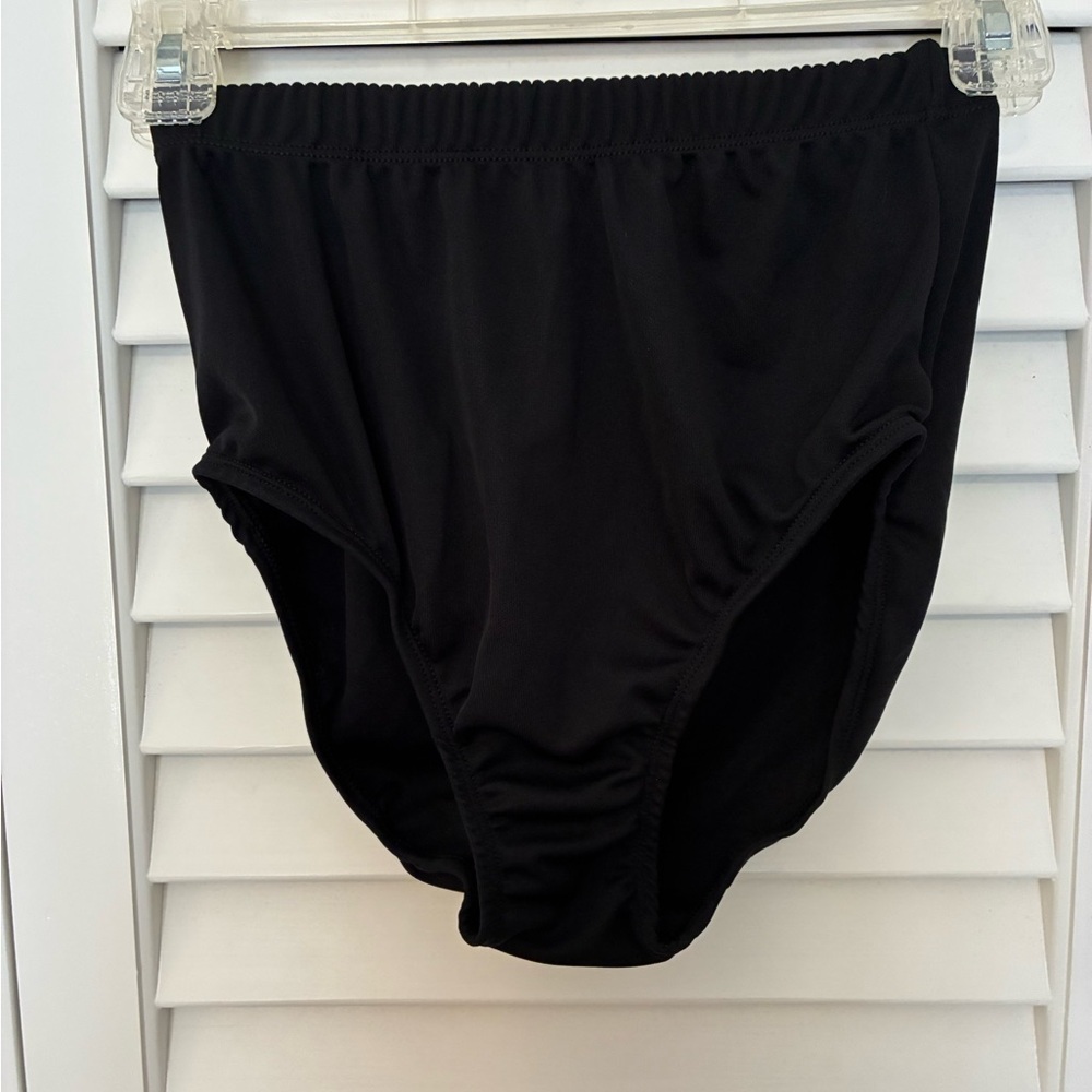 Capezio High-Waist Black Basic Brief